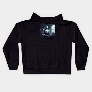 The Robotic Scientist Kids Hoodie